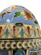Antique Russian silver shaded enamel egg stand, Moscow, circa 1890s - image 5
