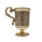 Antique Russian silver gilt and niello tankard, Moscow c.1840 - image 2