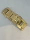 Super chic and heavy French 18ct gold Tank bracelet at Deco&Vintage Ltd - image 2