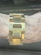 Super chic and heavy French 18ct gold Tank bracelet at Deco&Vintage Ltd - image 5