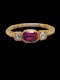 17th century ruby and diamond finger ring SKU: 7300 DBGEMS - image 1