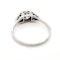 Art Deco Round Brilliant-Cut 0.80 Carat Diamond Platinum Ring, Circa 1935 - image 6