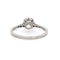 Edwardian 0.87 Carat Diamond and Platinum Solitaire Ring - image 7