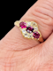 19th century gem ruby and diamond ring SKU: 7317 DBGEMS - image 2