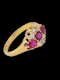 19th century gem ruby and diamond ring SKU: 7317 DBGEMS - image 4
