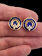 Roberto Coin Lapis-Lazuli and diamond earrings SKU: 7362 DBGEMS - image 3