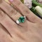 Aletto Brothers Colombian Emerald, Diamond, Platinum and Gold Ring, Circa 2000 - image 7