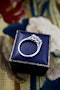A very fine 18ct (stamped) White Gold Three Stone Diamond Ring.  Preowned - image 2
