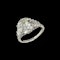 MM8853r Artdeco platinum 3.30ct centre diamond with baguette shoulders stunning - image 1
