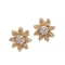 Van Cleef & Arpels Diamond and Yellow Gold Flower Brooch and Earrings Suite, Circa 1960 - image 8