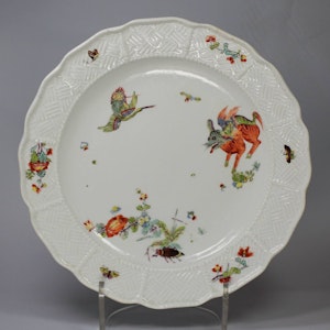 Meissen soup plate, circa 1740