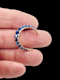 Once in a blue moon! Antique sapphire crescent SKU: 7385 DBGEMS - image 4