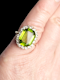 Fine peridot and diamond ring SKU: 7387 DBGEMS - image 2