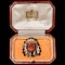 MM8699b Cartier 1930c Red Indian enamel diamond clip brooch - image 1