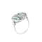 Fine Deco Emerald Diamond Ring - image 2