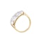 Antique Diamond Cluster Gold Ring - image 3