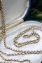 A very fine 9 Carat "Opera Length" Yellow Gold, Long Guard Chain, with Lobster Claw Clasp. English  Circa 1890. - image 2
