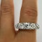 Old Cut Diamond Five Stone Ring Engagement -CHIQUE to ANTIQUE Stand 375 - image 2