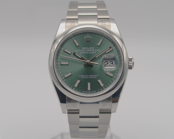 Rolex Datejust 36 126200 Mint Green 2024 - image 1