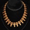 MM8823n Victorian gold 18ct Etruscan necklace mint condition 1860c - image 1