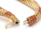 Cartier 18kt.yellow gold and red gem Signori and Bondioli bracelet. - image 8