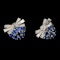 MM8648e Fine quality sapphire diamond clip earring’s 1930c - image 1