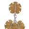 Frederico Buccellati 18KT Gold Leaf Earrings with diamonds - image 4
