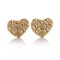 Tiffany & Co.18kt gold woven heart design pair of clip-on earrings - image 2