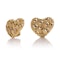 Tiffany & Co.18kt gold woven heart design pair of clip-on earrings - image 3