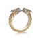 Larry 14kt.gold two dragon head bangle - image 10