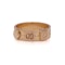 Gucci 18kt rose gold Iconic band ring with studs - image 2
