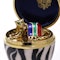 Fabergé limited edition 18kt gold decorative egg with gemstones - image 14