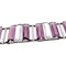 French Art Deco Amethyst Rock Crystal and Silver Bracelet, Circa 1930 - image 6