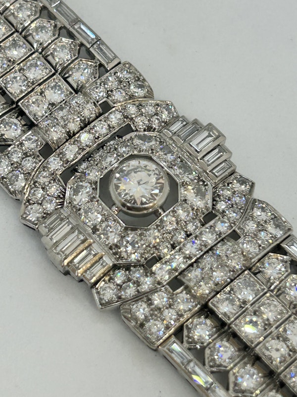 Beautiful and rare 1950,s French diamond bracelet at Deco&Vintage Ltd - image 3