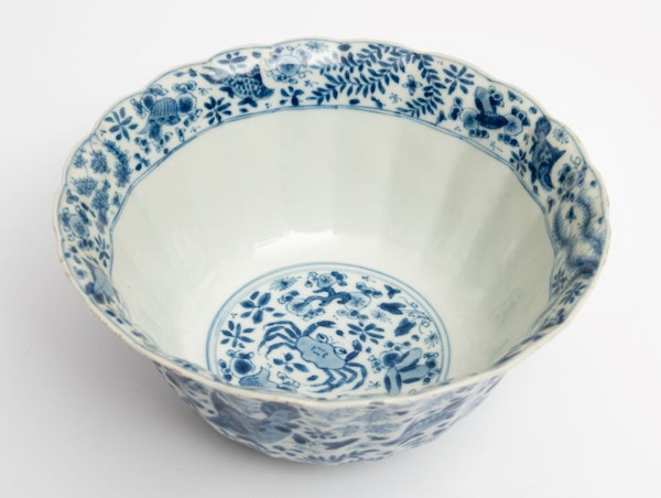 Chinese blue and white bowl, Kangxi (1662-1722) - image 3