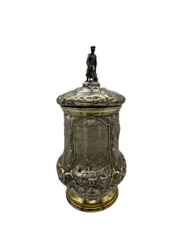 Russian silver tankard, Moscow, 1866 by Pavel Ovchinnikov. - image 2
