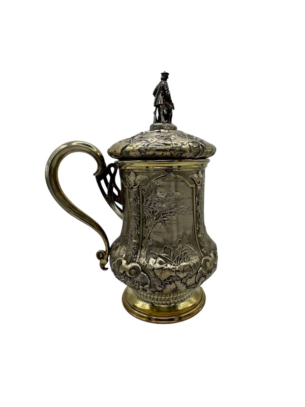 Russian silver tankard, Moscow, 1866 by Pavel Ovchinnikov. - image 3
