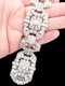 Wide Antique art deco diamond bracelet SKU: 7462 DBGEMS - image 3