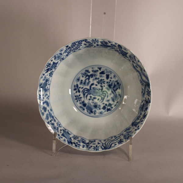 Chinese blue and white bowl, Kangxi (1662-1722) - image 3