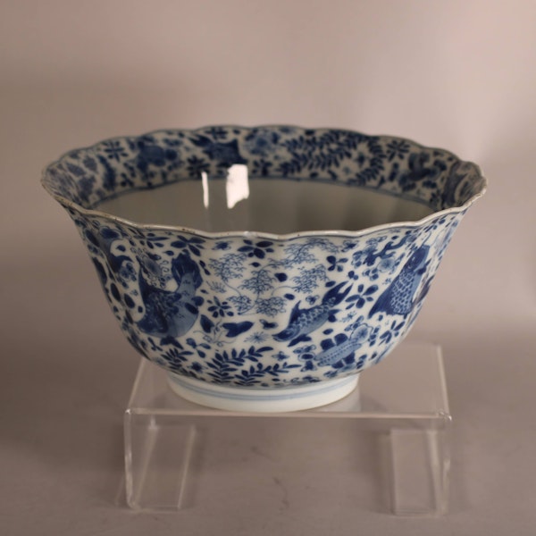 Chinese blue and white bowl, Kangxi (1662-1722) - image 2