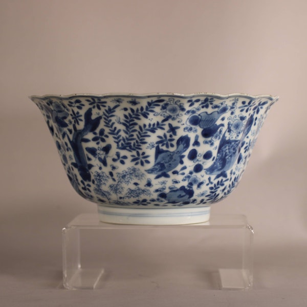 Chinese blue and white bowl, Kangxi (1662-1722) - image 6