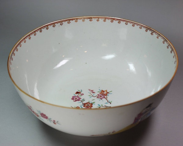 Chinese famille-rose 'Sailor's Farewell and Return' punch bowl, Qianlong (1736-95) - image 4