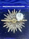 Beautiful Gergian Diamond Star pendant/Brooch,Deco&Vintage,stand324 - image 4