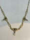 Lovely Art Nouveau French Sapphire Diamond and Pearl necklace,Deco&Vintage,stand 324 - image 2