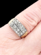 18th century old mine cut four row diamond ring SKU: 7475 DBGEMS - image 2