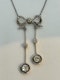 Lovely Edwardian Negligee Diamond pendant,Deco&Vintage,stand324 - image 3