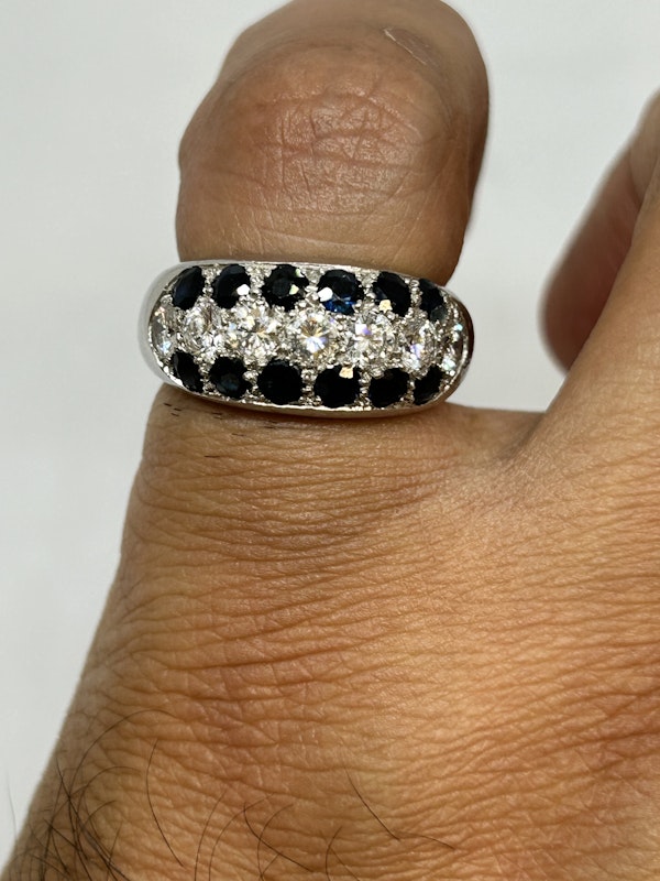 Lovely Vintage Diamond and Sapphire Ring,Deco&Vintage,stand 324 - image 5