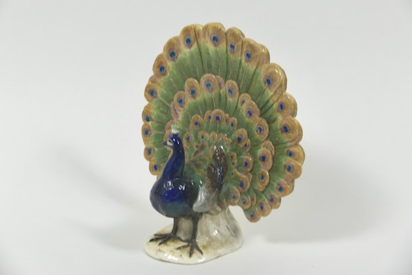 Meissen peacock - image 3