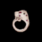 Diamond and Ruby Leopard Ring - image 3