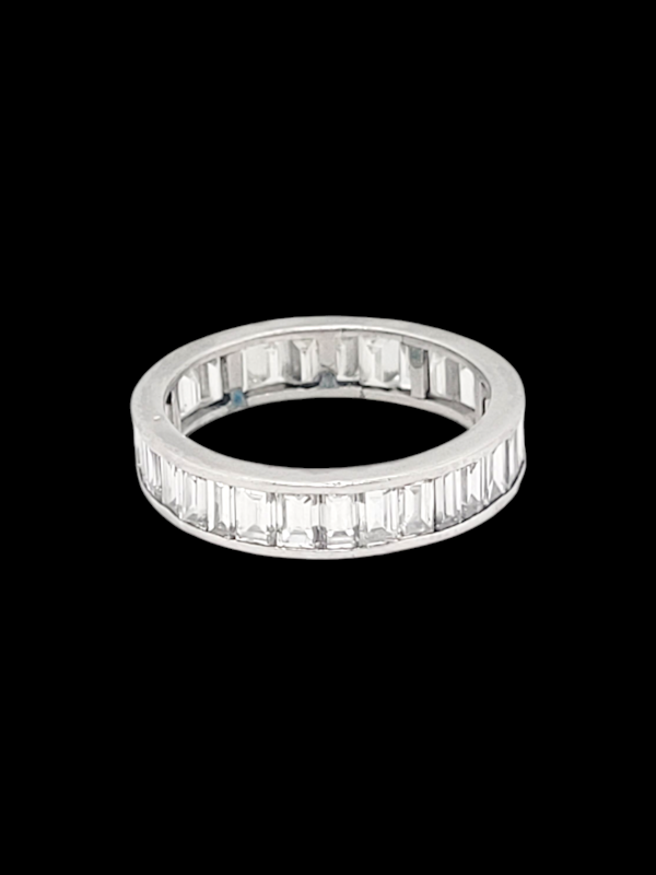 Baguette diamond eternity ring SKU: 7514 DBGEMS - image 1